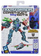 Robot Hasbro Transformers Constructs Bots 2 in 1 - Starscream - 33 piese foto