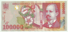 ROMANIA 100000 100.000 LEI 1998 [2] XF foto