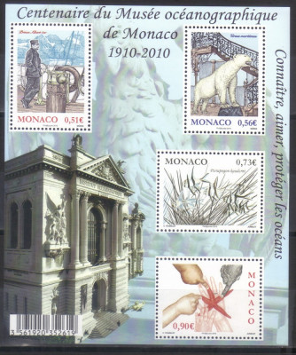 MONACO 2010, Fauna, serie neuzata, MNH foto