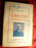 Radu Rosetti - Amintiri din prima tinerete - Prima Ed.1927 Ed.Cultura Romaneasca