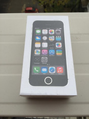 iPhone 5S 32GB Space Grey NOU , nefolosit , SIGILAT , original , guarantee - 1999 LEI ! Okazie ! foto