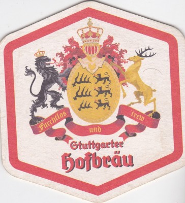 Suport de pahar / Biscuite HOFBRAU foto