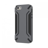 CARCASA DOUA STRATURI IPHONE 5/5S - QCC FQKS-157, Gri, iPhone 5/5S/SE, Apple