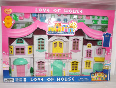 Casuta papusi de jucarie LOVE OF HOUSE / Casa papusi foto