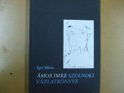 Amos Imre, album grafică, Szolnoki vazlatkonyve, Egri maria, Corvina 1973, 067 foto