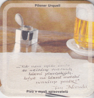 Suport de pahar / Biscuite PILSNER URQUELL foto