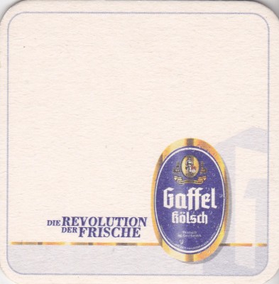 Suport de pahar / Biscuite GAFFEL KOLSCH foto