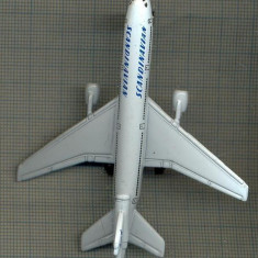 ATAM2001 629 - AVION METALIC , MINIATURA - SCANDINAVIAN - SAS - TREN DE ATERIZARE DIN PLASTIC, CHINA -PENTRU COLECTIONARI-starea care se vede