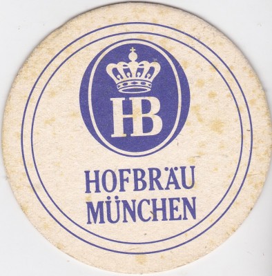 Suport de pahar / Biscuite HOFBRAU foto