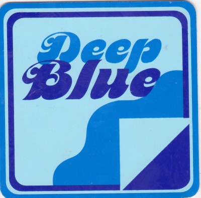 Suport de pahar / Biscuite DEEP BLUE foto