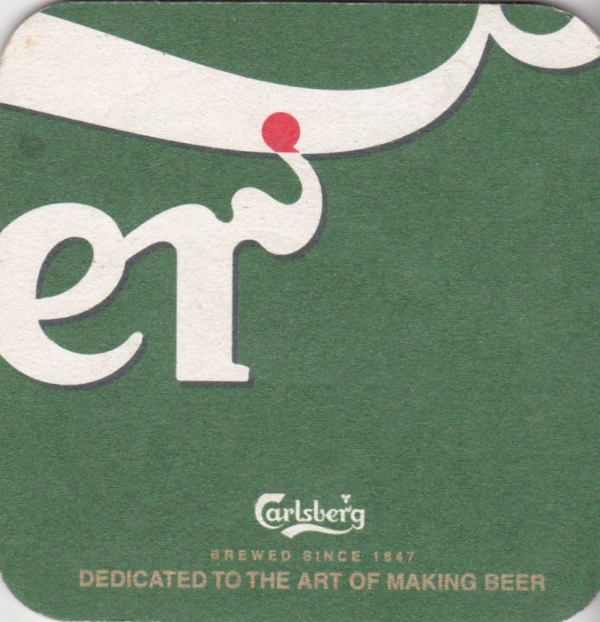 Suport de pahar / Biscuite CARLSBERG