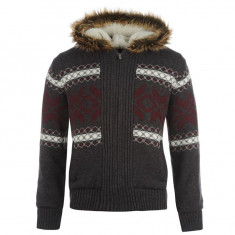 Jacheta/ Geaca Barbati Lee Cooper Fair Isle Knitted - Marimi disponibile S,M,L,XL,XXL foto