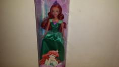 PAPUSA DISNEY PRINCESS ARIEL ORIGINALA MATTEL SIGILATA foto