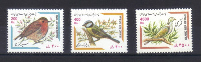 IRAN 2002, Fauna - Pasari, serie neuzată, MNH foto