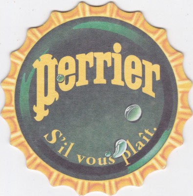 Suport de pahar / Biscuite PERRIER foto