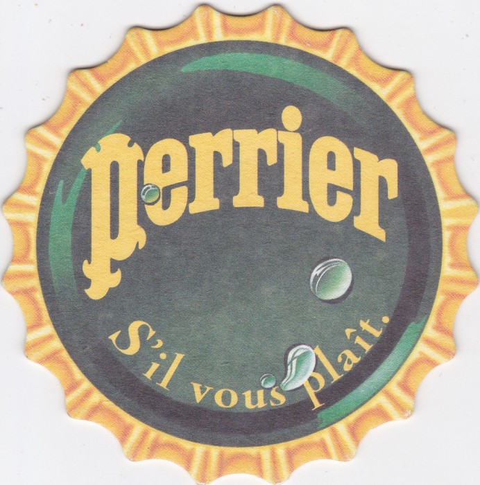 Suport de pahar / Biscuite PERRIER