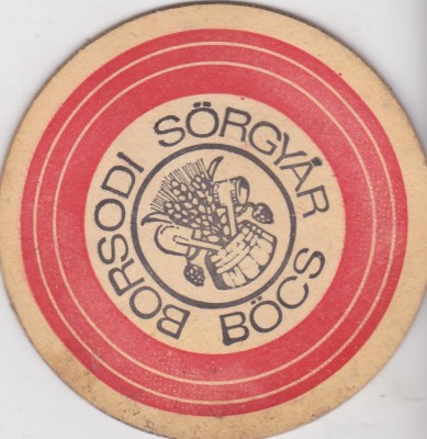 Suport de pahar / Biscuite BORSODI SORGYAR foto