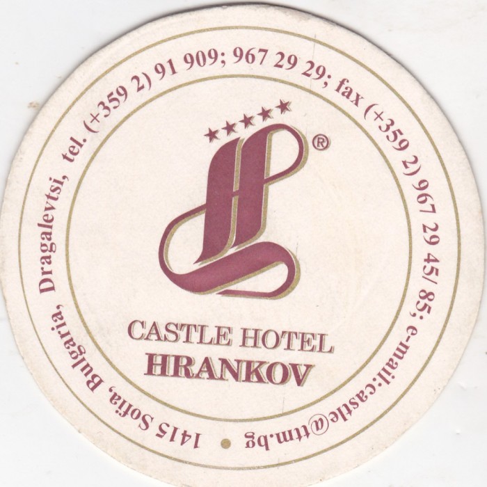 Suport de pahar / Biscuite HRANKOV