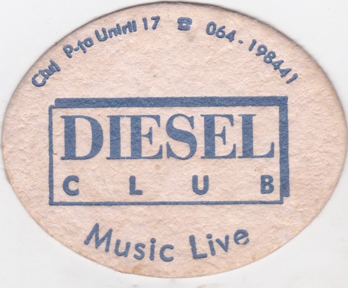 Suport de pahar / Biscuite DIESEL CLUB
