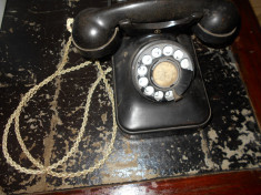 TELEFON VECHI ORIGINAL DIN 1958 foto