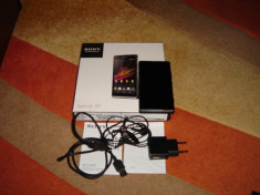 SONY ERICSSON XPERIA SP C5303 LTE 4G BLACK, NOU LA CUTIE - 689 LEI !!! foto