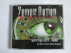 CD ORIGINAL ZOMBIE NATION KERNKRAFT 400 DJ GIUS AND DAVID CLARKE REMIXES foto