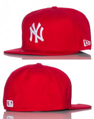 Sapca New Era NY Yankees masura 7.1/4 = 57.7 cm circumferinta ( full cap , sapca plina ) foto