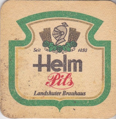 Suport de pahar / Biscuite HELM PILS foto