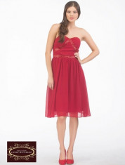 REDUCERE! Rochie rosie eleganta de la 150 ron la 100 ron! foto