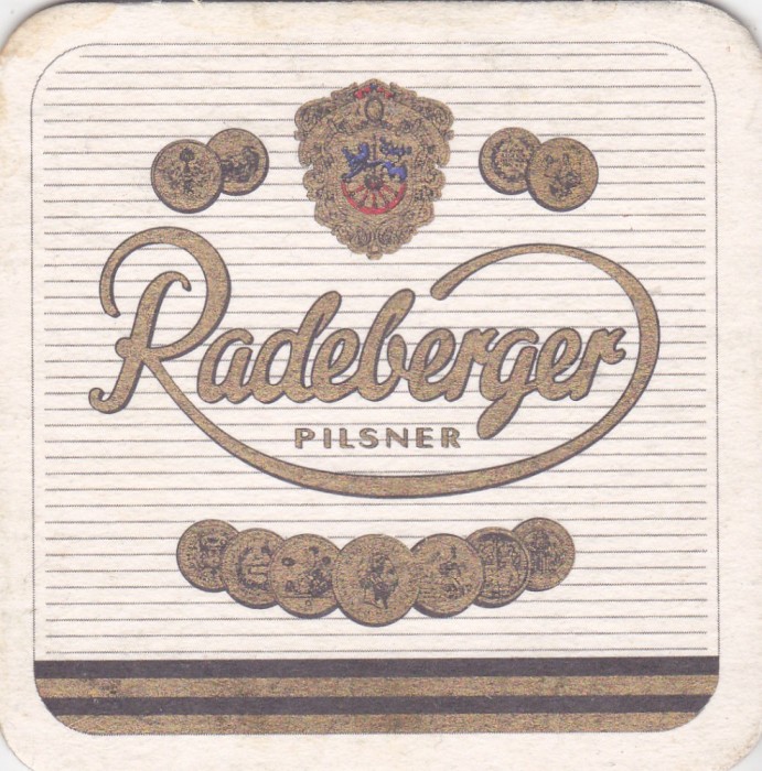 Suport de pahar / Biscuite RADEBERGER
