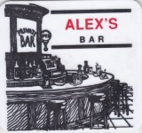 Suport de pahar / Biscuite ALEX&#039;S BAR