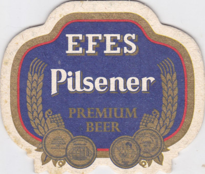 Suport de pahar / Biscuite EFES PILSENER foto