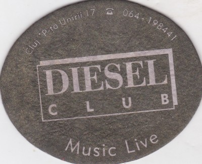 Suport de pahar / Biscuite DIESEL CLUB foto