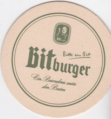 Suport de pahar / Biscuite BITBURGER foto
