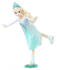 Papusa Disney Princess - Elsa pe patine - CBC61-CBC63 foto