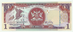 TRINIDAD TOBAGO 1 DOLAR DOLLAR 2006 UNC [1] P-46a.2 foto