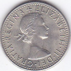 Moneda Marea Britanie 6 Pence 1967 QEII - KM#903 UNC