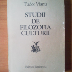 n4 Tudor Vianu - Studii de filozofia culturii