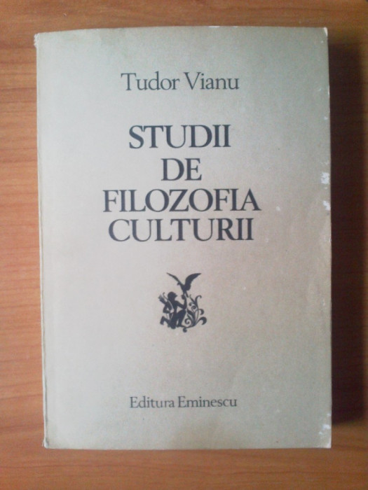 n4 Tudor Vianu - Studii de filozofia culturii