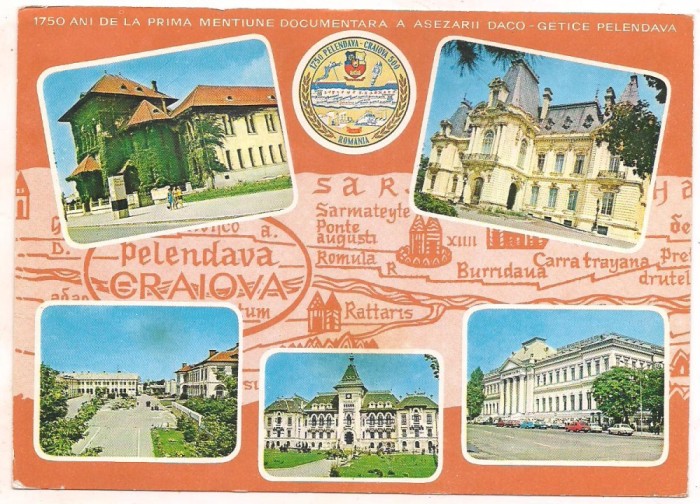#carte postala(marca fixa)-CRAIOVA