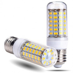 Bec 69 led bec economic Bec 20W 69 led-uri Bec WARM White 20W 69 LED 5730 SMD E27 bec economic bec 220V Bec cu 69 LED SMD becuri 69 led-uri foto