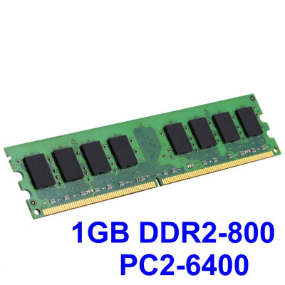 1GB DDR2-800 PC2-6400 800MHz , Memorie Desktop PC DDR2 , Testata cu Memtest86+ foto