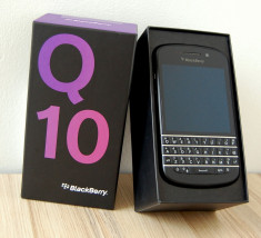 Vand BlackBerry Q10 Negru, Nou, Neblocat foto