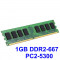 1GB DDR2-667 PC2-5300 667MHz , Memorie Desktop PC DDR2 , Testata cu Memtest86+