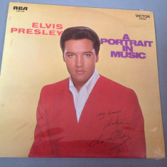 ELVIS PRESLEY - A PORTRAIT IN MUSIC (1973 /RCA REC /RFG) - VINIL/PICK-UP/VINYL