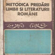 (C5392) METODICA PREDARII LIMBII SI LITERATURII ROMANE IN SCOALA GENERALA SI LICEU, COORDONATOR: I.D. LAUDAT, EDP, 1973