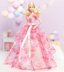 Papusa Barbie Birthday Wishes - Mattel BCP64 foto