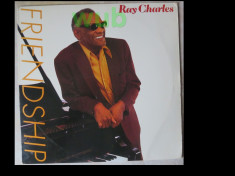 Ray Charles, Friendship, disc vinil/vinyl CBS, USA, 1984, 7464-39415-1, stare foarte buna! foto
