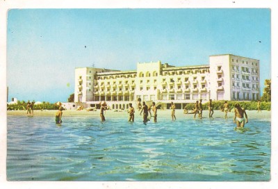 #carte postala(ilustrata)-MAMAIA-Plaja hotelurilor Yalta si International foto