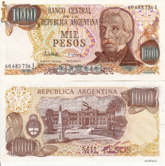 ARGENTINA 1.000 pesos 1983 UNC!!! foto